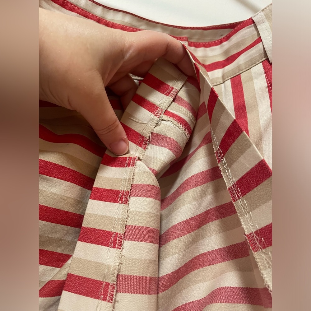 BURBERRY Women’s size 8 *rare vintage* striped ⛳️ golf skirt ⛳️ - Picture 8 of 16